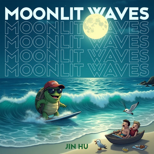 Moonlit Waves