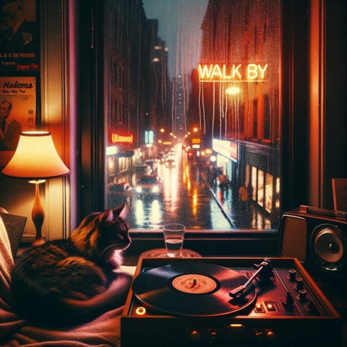 .walk by.