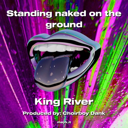 Standing naked on the ground