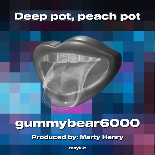 Deep pot  peach pot